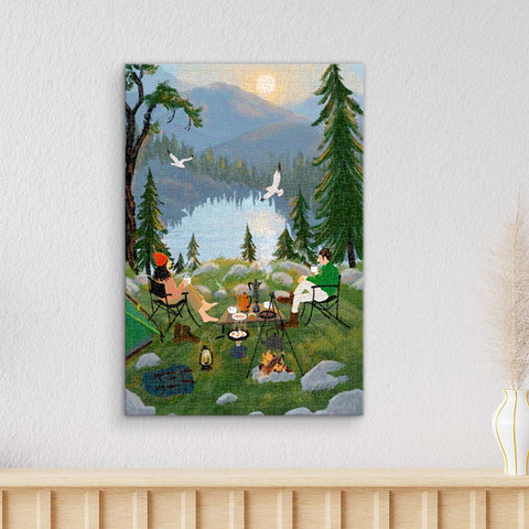 Pintoo HN1458 Morning Light - 696 Piece Jigsaw Puzzle by Paco Yao