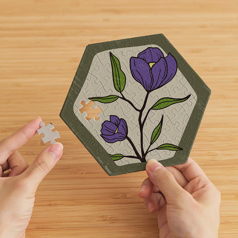 Pintoo HX1165 Retro Modern Garden - Wall Tile Puzzle Set Jigsaw Puzzle