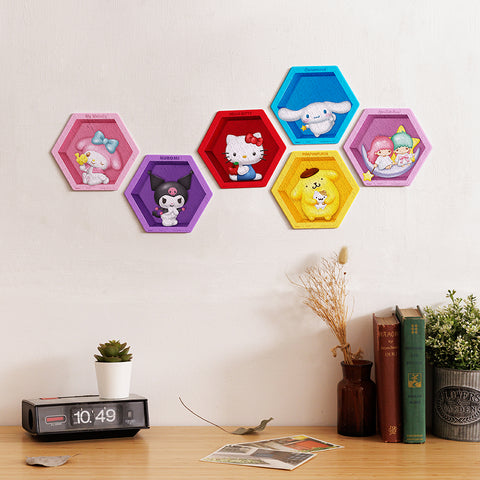 Pintoo - Sanrio - Character Collection - LittleTwinStars - Wall Tile [HX1182]