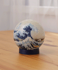 Pintoo J1110 The Great Wave of Kanagawa by Hokusai - Puzzle Sphere Light Jigsaw Puzzle