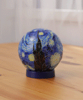 Pintoo J1112 The Starry Night, June 1889 by Vincent van Gogh - Puzzle Sphere Light Jigsaw Puzzle