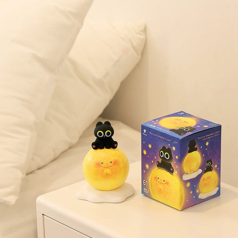 Pintoo J1171 Moomoon on the Moon - Puzzle Sphere Light Jigsaw Puzzle by Little Oil Art