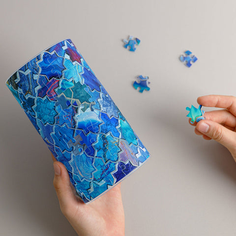 Pintoo JB1005 Colored Glazed Tiles - Puzzle Table Lamp Jigsaw Puzzle