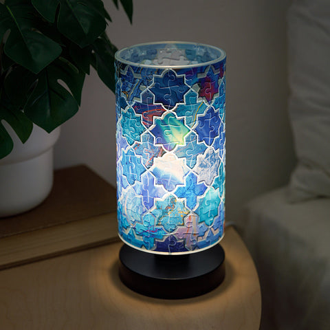 Pintoo JB1005 Colored Glazed Tiles - Puzzle Table Lamp Jigsaw Puzzle