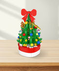 Pintoo KZ1216 Xmas Tree - Mini Bricks Potted Plant Jigsaw Puzzle