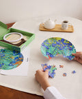 Pintoo PL1005 Irises - 3D Puzzle Plate Jigsaw Puzzle by Van Gogh