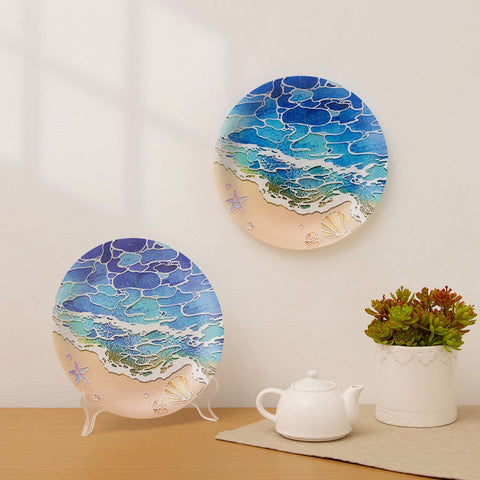 Pintoo PL1011 Shells and the Sea - 3D Puzzle Plate Jigsaw Puzzle