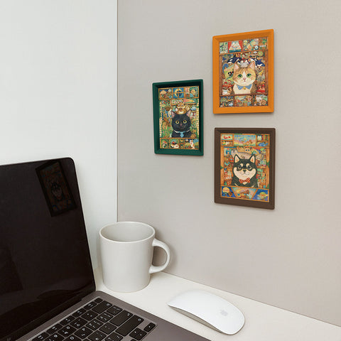 Pintoo Q1171 Cat's Treasure Room - 80 Piece XS Jigsaw Puzzle by Cotton Lion