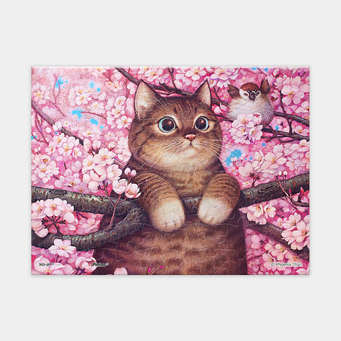 Pintoo Q1200 Spring Arrives - 80 Piece XS Jigsaw Puzzle by Phoenix Chan