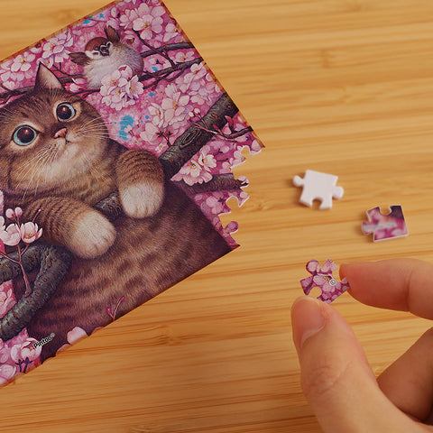 Pintoo Q1200 Spring Arrives - 80 Piece XS Jigsaw Puzzle by Phoenix Chan