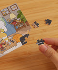 Pintoo Q1316 Late Night Snack Time - 80 Piece XS Jigsaw Puzzle by Chen Chen