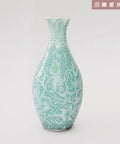 Pintoo S1036 Glazed Relief Vase - 3D Puzzle Vase Jigsaw Puzzle by Blue and White