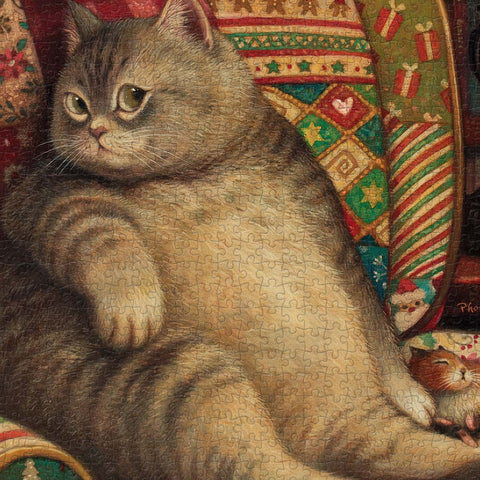 Pintoo U1034 Are You Looking At Me? - 1008 Piece Jigsaw Puzzle by Phoenix Chan