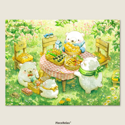 PieceRelax - Picnic Time - PieceClicks 1008 Pieces [U1048] - ちっぷ