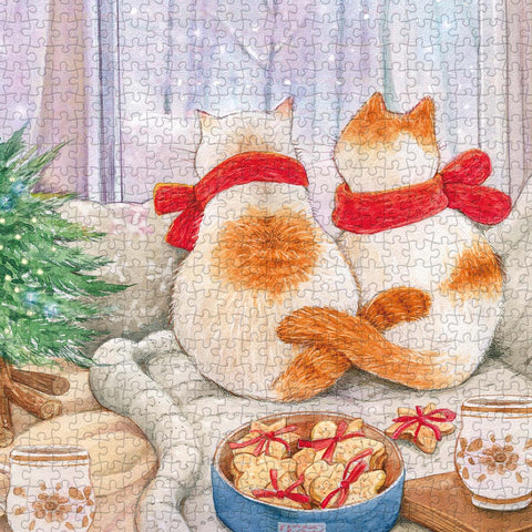 Pintoo U1053 First Snow - 1008 Piece Jigsaw Puzzle by Jina