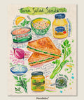 Pintoo U1082 Tuna Salad Sandwich - 1008 Piece Jigsaw Puzzle by Lucile Prache