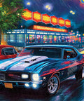 Pintoo U1089 Rain on the Boulevard - 1008 Piece Jigsaw Puzzle by Bigelow Illustrations