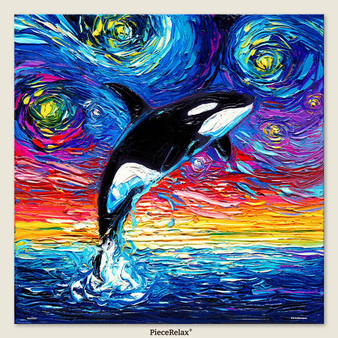 PieceRelax - Orca Night - PieceClicks 756 Pieces [U1101] - Aja Trier