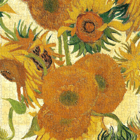 PieceRelax - Sunflowers - PieceClicks 1008 Pieces [U1109] - Vincent Van Gogh
