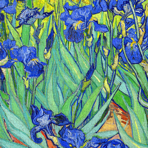 PieceRelax - Irises - PieceClicks 1008 Pieces [U1111] - Vincent Van Gogh