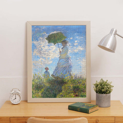 Pintoo U1116 PieceClicks - 1008 Piece - Woman with a Parasol by Monet