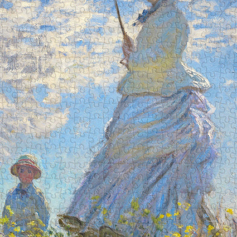 Pintoo U1116 PieceClicks - 1008 Piece - Woman with a Parasol by Monet