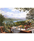 Pintoo U1133 PieceClicks - 1008 Piece - Summer Lunch Overlooking The Lake by Stephen Darbishire