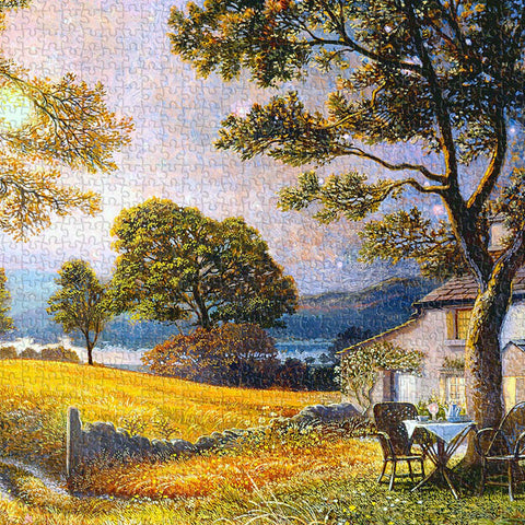 Pintoo U1134 PieceClicks - 1008 Piece - Harvest Moon by Stephen Darbishire