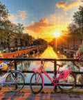 Pintoo U1138 PieceClicks - 1008 Piece - Beautiful Sunrise over Amsterdam