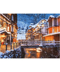 Pintoo U1140 PieceClicks - 1008 Piece - Ginzan Onsen Hot Spring, Japan