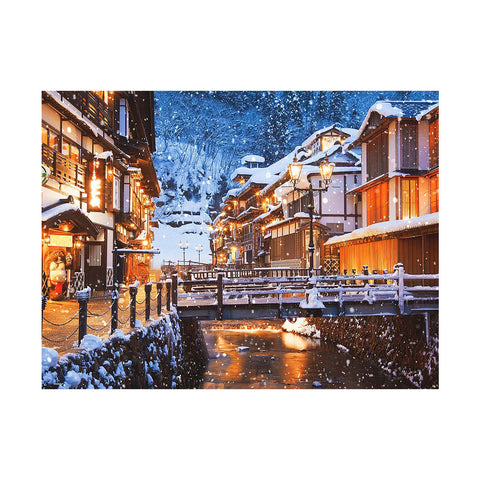 Pintoo U1140 PieceClicks - 1008 Piece - Ginzan Onsen Hot Spring, Japan