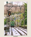 Pintoo U1143 PieceClicks - 504 Piece - The First Snowfall by Tadashi Matsumoto