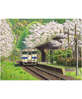 Pintoo U1144 PieceClicks - 1008 Piece - Falling Cherry Blossoms by Tadashi Matsumoto