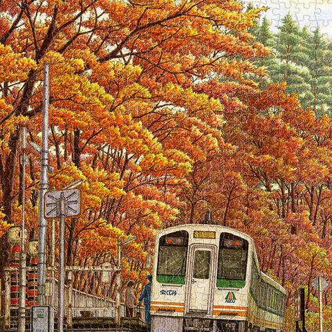 Pintoo U1145 PieceClicks - 504 Piece - Autumn Romance by Tadashi Matsumoto