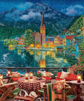 Pintoo U1150 PieceClicks - 1008 Piece - Evening by the Lake in Hallstatt by Image World