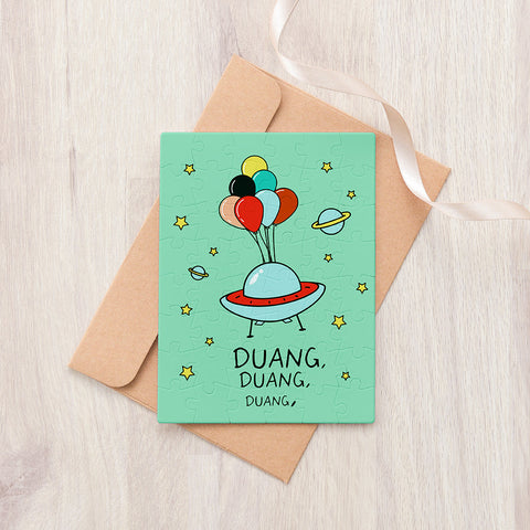 Surprise Party - 48 Piece Puzzle Card