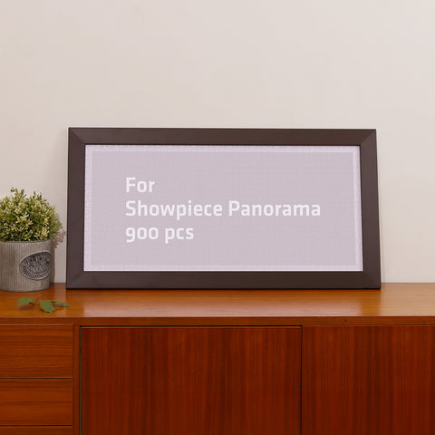 Pintoo W1192 Dark Brown Plastic Jigsaw Puzzle Frame (Panorama 900pcs)