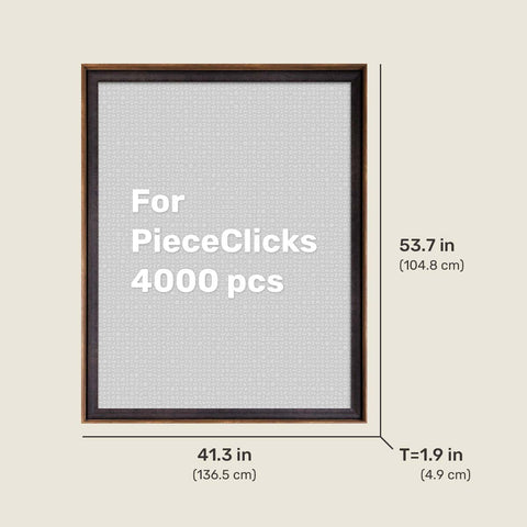PieceRelax - Chestnut - Pro Frame for PieceRelax 4032 Piece Puzzles [W1259]