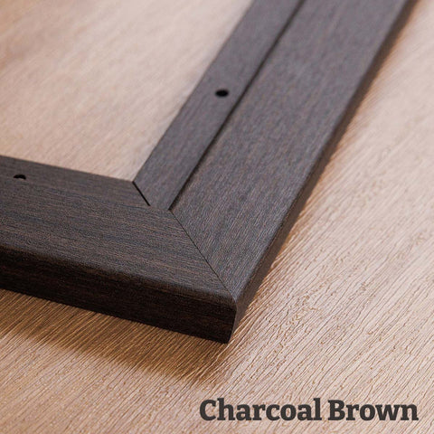 PieceRelax - Charcoal Brown - Wood Style Frame for PieceRelax 2016 Piece Puzzles [W1267]