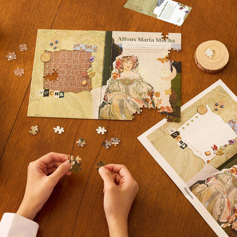 Pintoo YA1057 Reverie Diary by Alphonse Mucha - A5 Book Cover