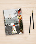 Pintoo YA1074 Harbor’s First Snow - A5 Book Cover by Katherine Blower