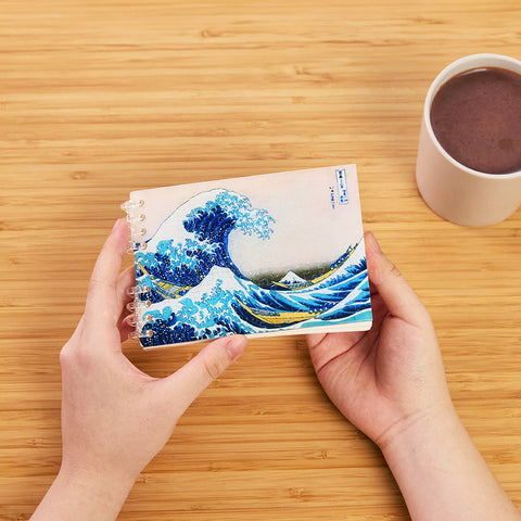 Pintoo YD1005 The Great Wave of Kanagawa - A6 Binder Cover Jigsaw Puzzle by Hokusai