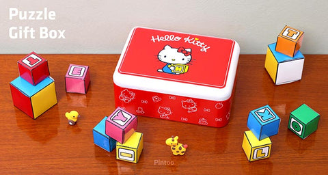 Pintoo - Hello Kitty - 513 Piece Puzzle Gift Box [Z1050]