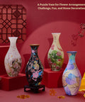 Colorful Leaves - 3D Puzzle Vase Jigsaw Puzzle