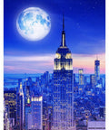 Empire State Building - Moon Night Series - 1000 Piece Jigsaw Puzzle