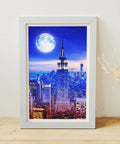 Empire State Building - Moon Night Series - 1000 Piece Jigsaw Puzzle