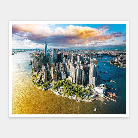 Aerial Photography - New York City, USA - 2000 Piece Jigsaw Puzzle