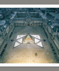 Aerial Photography - The Lourve Museum, Paris France - 1000 Piece Jigsaw Puzzle