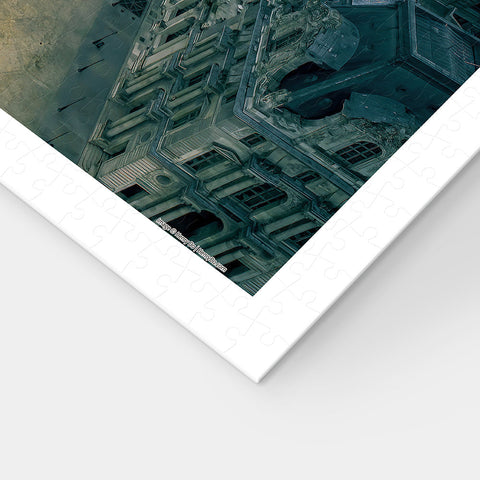 Aerial Photography - The Lourve Museum, Paris France - 1000 Piece Jigsaw Puzzle