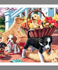 Puppy Mischief - 1000 Piece Jigsaw Puzzle